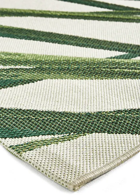 Tapis grand motif palmier, int&eacute;rieur et ext&eacute;rieur, bonprix