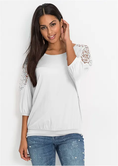 Oversize-Shirt  aus Viskose-Mix, bonprix