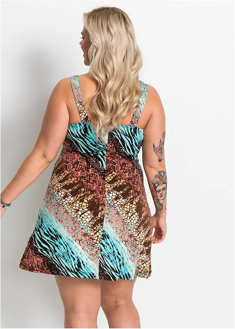 Robe trapèze en jersey, bonprix