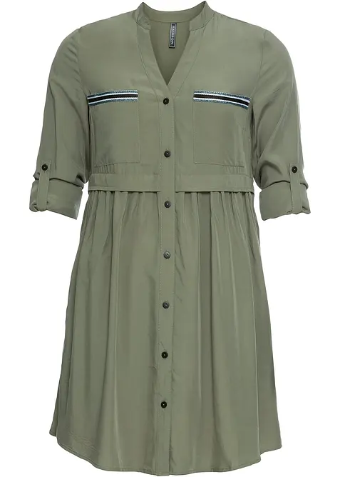 Kurzes Hemdblusenkleid, bonprix