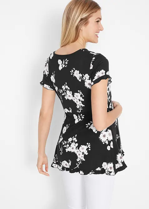 2-in-1 Umstands-und Still-Tunika aus Viskose, bonprix