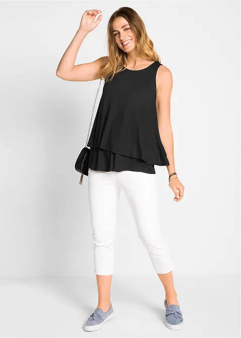 Top double &eacute;paisseur en viscose, bonprix