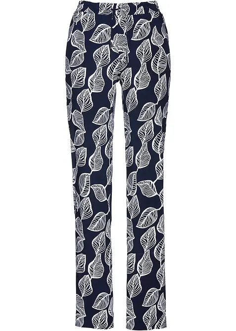 Pantalon &agrave; taille &eacute;lastiqu&eacute;e, bonprix