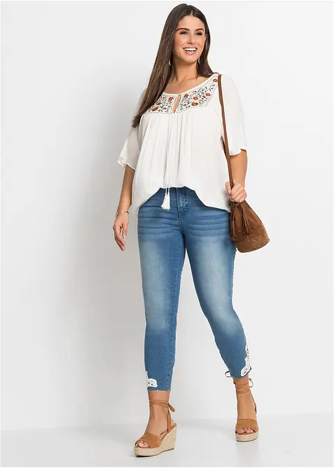 Tunique en viscose froissée, bonprix