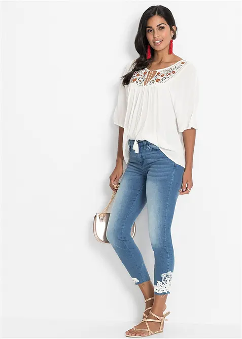 Tunique en viscose froissée, bonprix