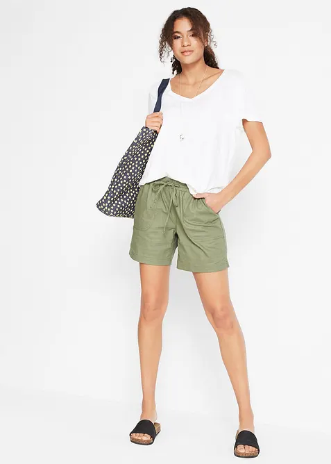 Shirt aus reinem Leinen, bonprix