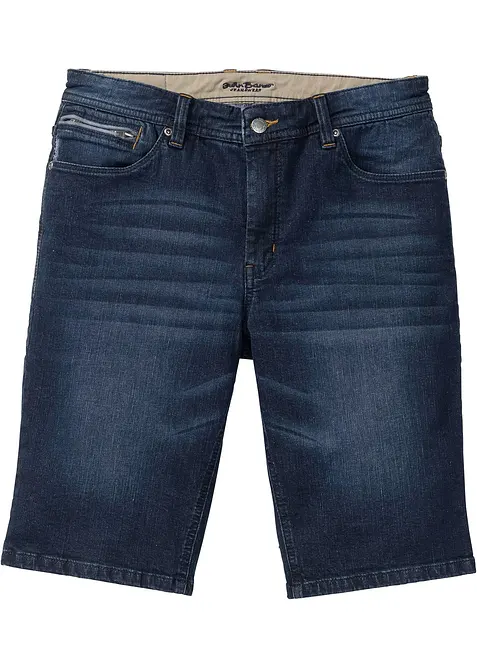 Bermuda en jean extensible, slim, bonprix