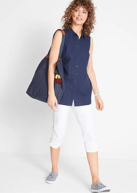 Capri-Hose aus Baumwoll-Mix, bonprix