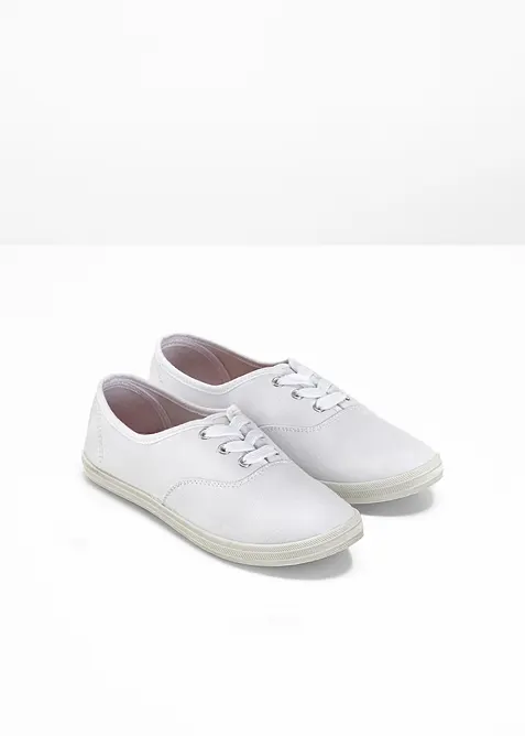 Sneaker aus Baumwoll-Canvas, bonprix