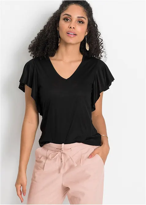 T-shirt en viscose douce, bonprix