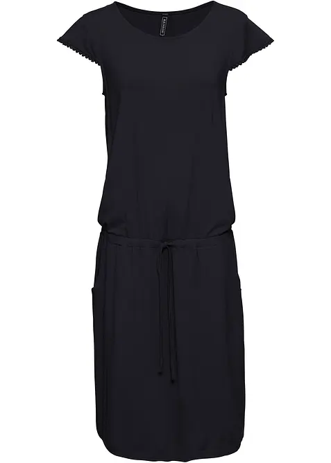 Midi-Jerseykleid aus nachhaltiger Viskose mit Elasthan, bonprix