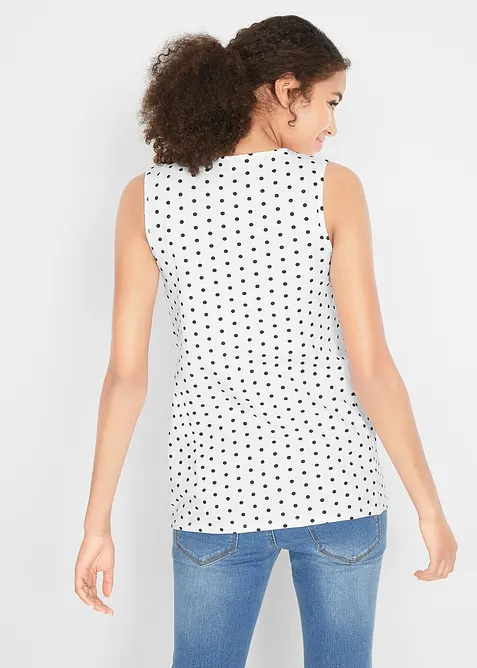 Lot de 2 tops de grossesse/d&rsquo;allaitement, bonprix