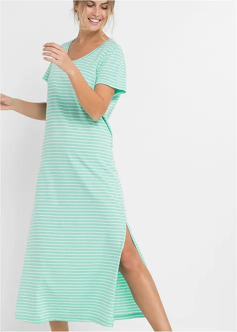 Langes Nachthemd aus reiner Baumwolle, bonprix