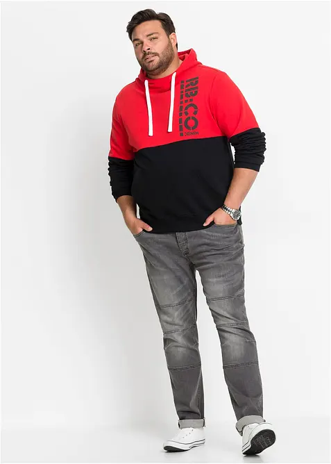Kapuzensweatshirt, Slim Fit, bonprix