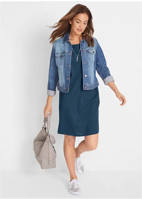 Robe en jersey 100% coton, bonprix