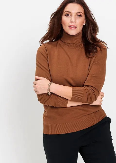 Rollkragenpullover, bonprix