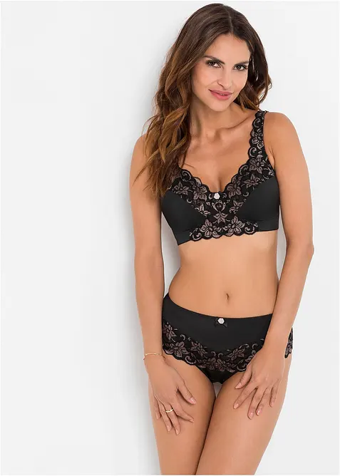 Soutien-gorge minimiseur sans armatures à bretelles rembourrées, bonprix