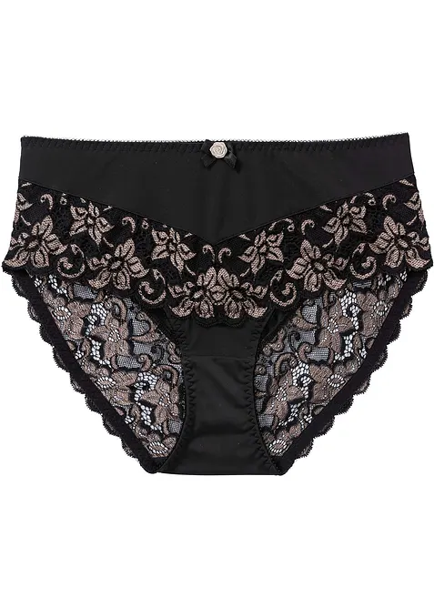 Slip Maxi avec une délicate dentelle, bonprix