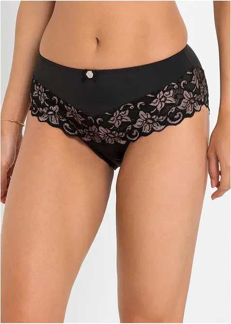 Slip Maxi avec une délicate dentelle, bonprix