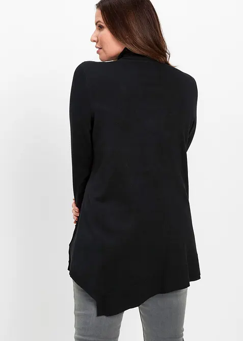 Long-Pullover aus Viskose-Mischung, bonprix