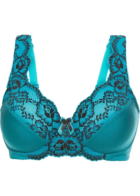 Soutien-gorge minimiseur à armatures et dentelle, bonprix