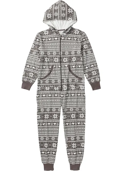 Combipyjama oversize en matière sweat, bonprix