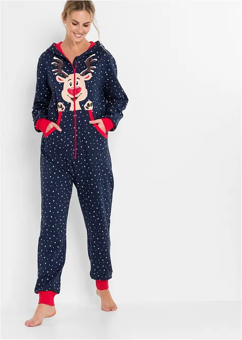 Loungewear Overall aus Sweatware, bonprix