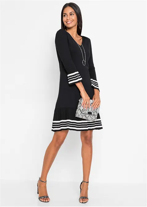 Strickkleid aus weichem Viskose- Mix, bonprix