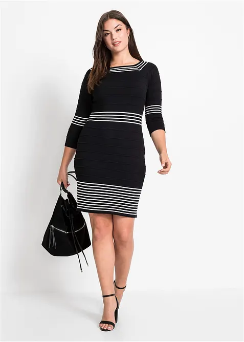 Strickkleid aus weichem Viskose-Mix, bonprix