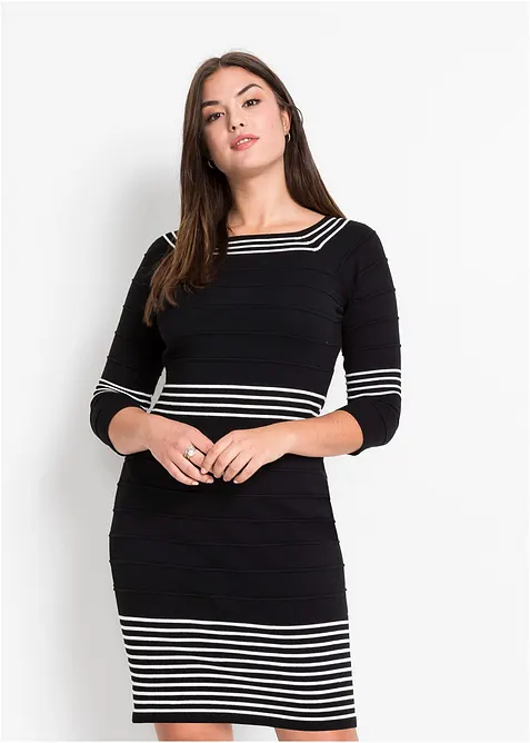 Strickkleid aus weichem Viskose-Mix, bonprix