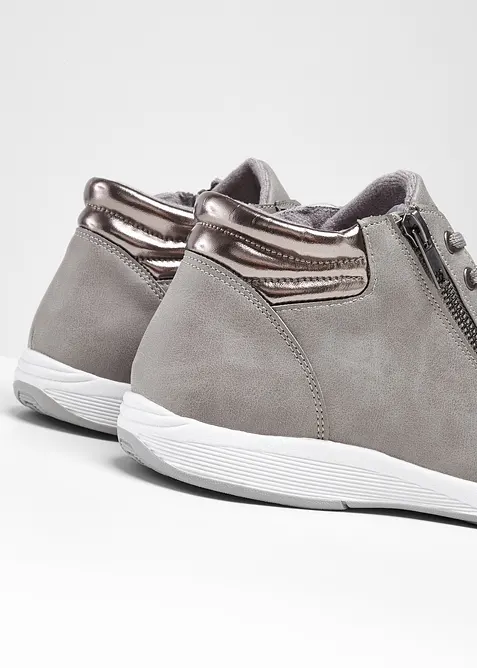 High-Top-Sneaker mit Reißverschluss, bonprix