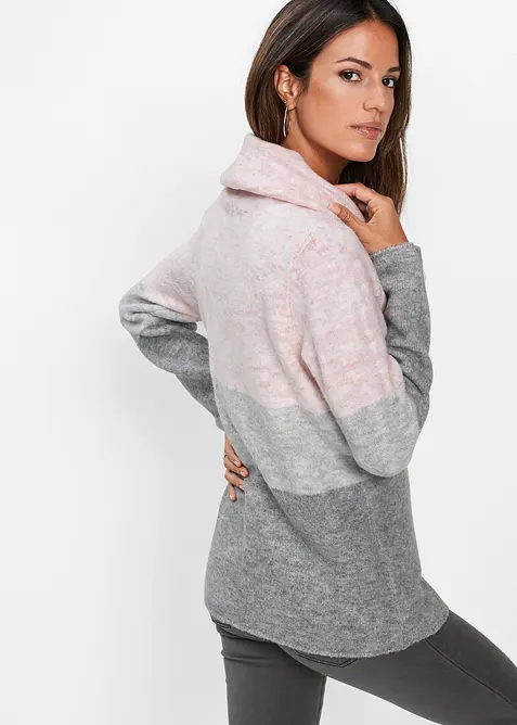 Pull à col roulé, bonprix