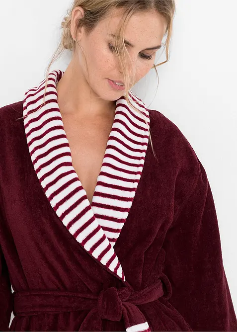 Frottee Bademantel aus Baumwolle, bonprix