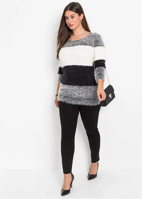 Grobstrick-Pullover, bonprix