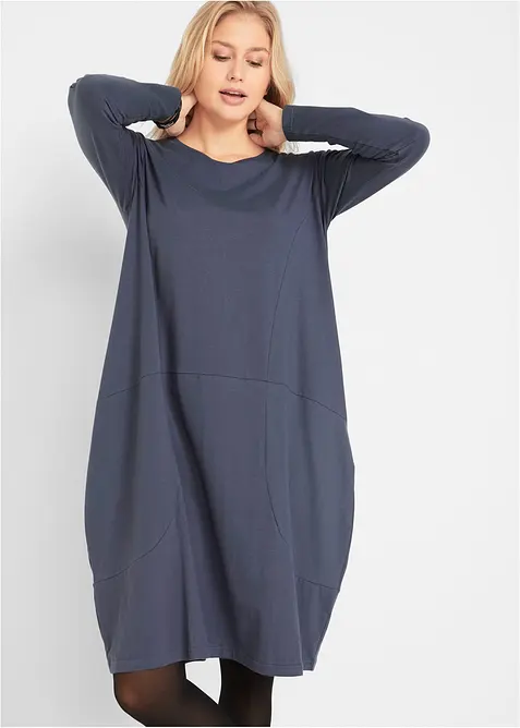 Jerseykleid in O-Shape, bonprix
