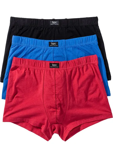 Boxershorts eng mit Baumwolle (3er Pack), bonprix