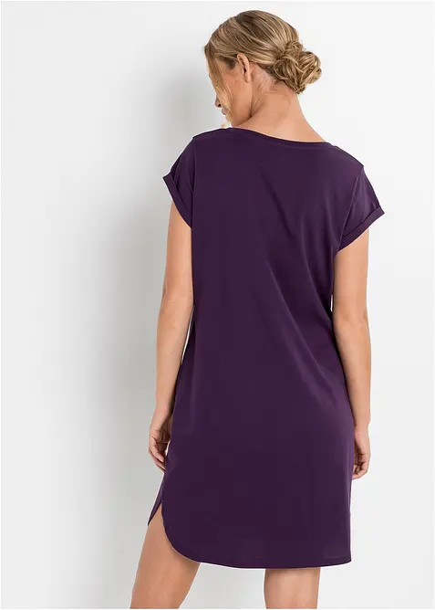 Chemise de nuit courte 100% coton, bonprix