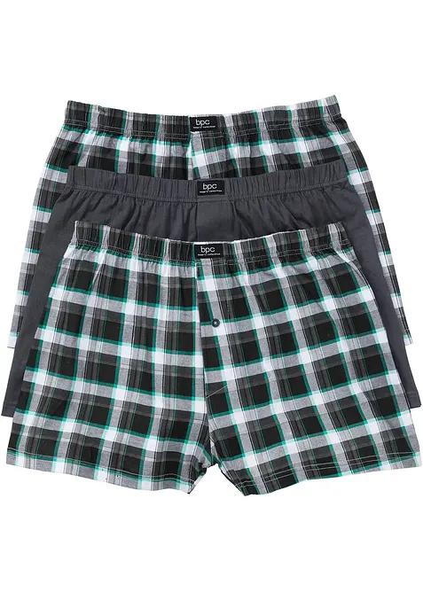 Lockere Jersey Boxershorts aus Baumwolle (3er Pack), bonprix