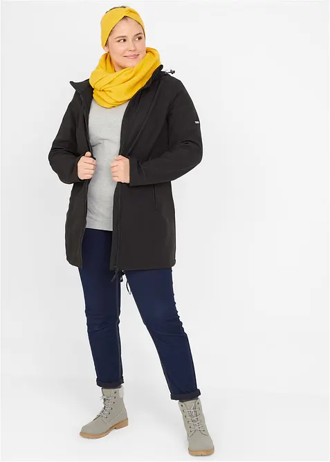 Parka déperlante en softshell, bonprix