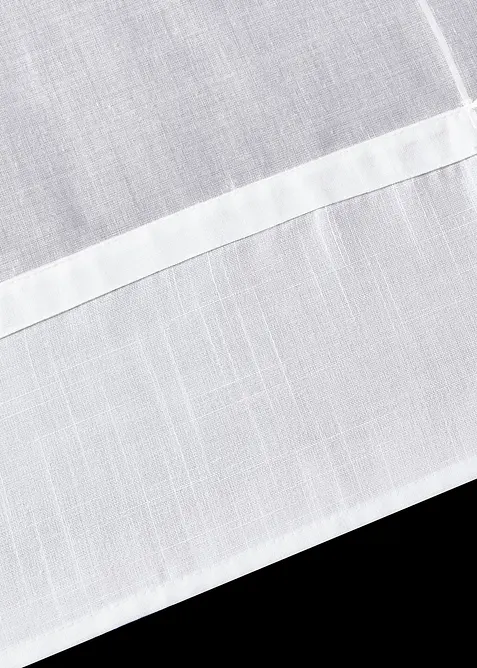 Store à nouer aspect lin, bonprix