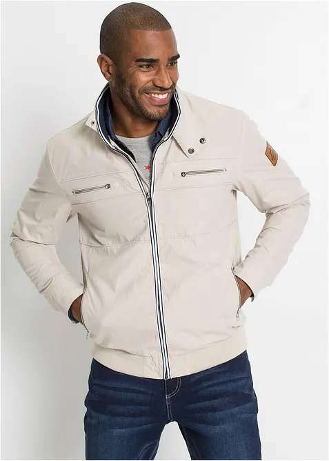 &Uuml;bergangsjacke in Blousonform mit Stehkragen, bonprix