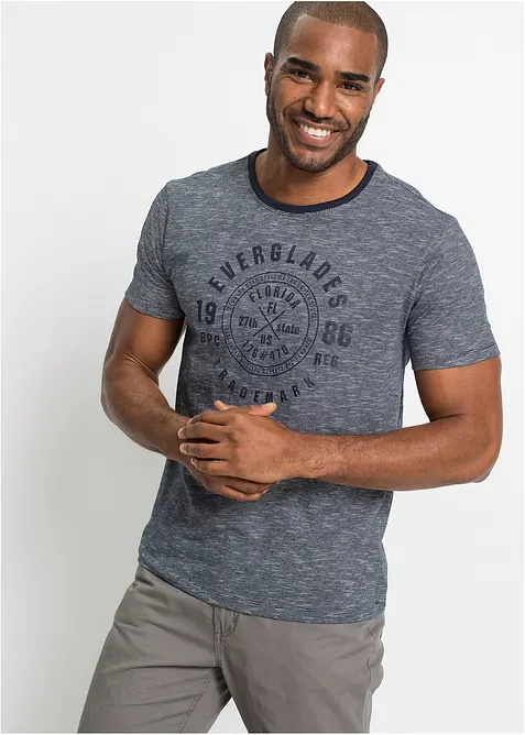 T-Shirt aus reiner Baumwolle (2er-Pack), bonprix