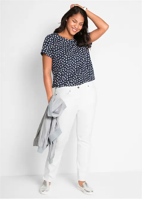 Twillhose mit Bequembund, bonprix