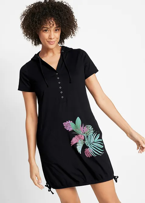Shirtkleid aus reiner Baumwolle, bonprix