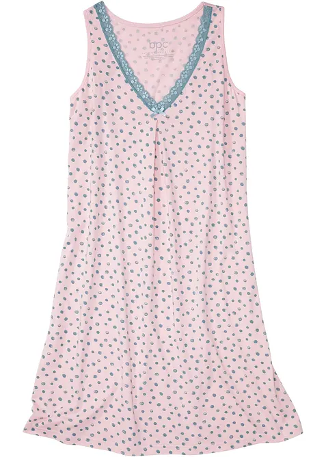 Nuisette courte et douce en viscose m&eacute;lang&eacute;e, bonprix