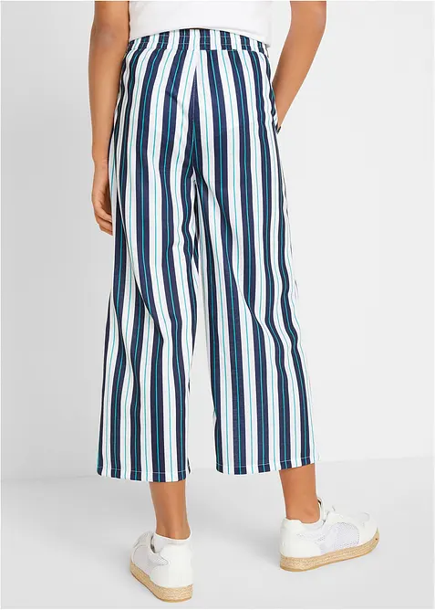 Pantalon palazzo à taille élastiquée, bonprix