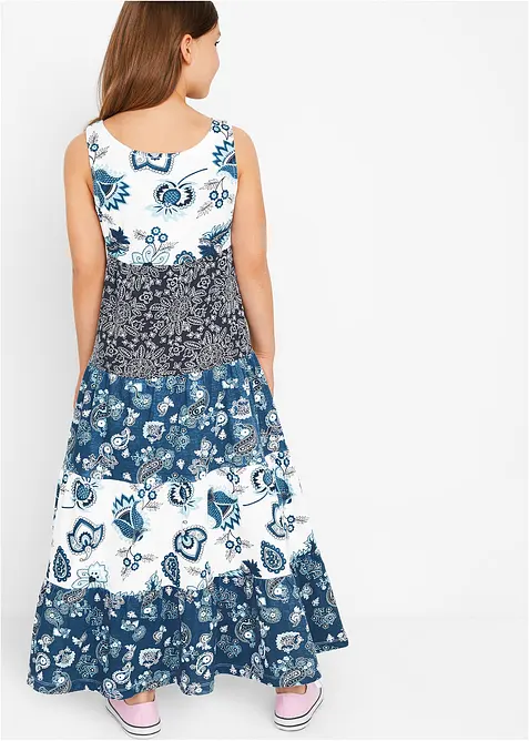 Maxi-Jerseykleid aus reiner Bio-Baumwolle, bonprix