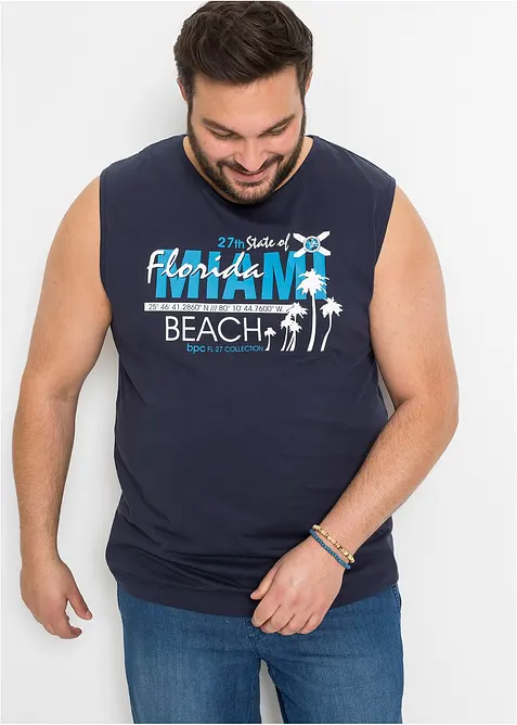 Muskel-Shirt aus reiner Bio-Baumwolle, bonprix