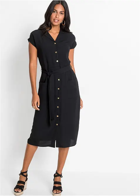 Blusenkleid mit Bindeband, bonprix
