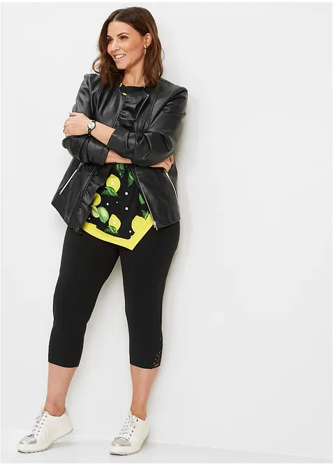 Capri-Leggings mit Bio-Baumwolle, bonprix